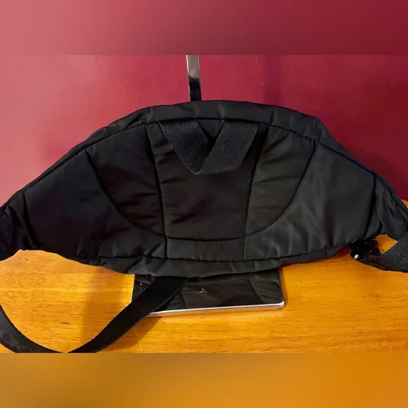 Adidas Originals National Fanny TREFOIL Waist Pack TRAVEL Crossbody Black BELT - Picture 2 of 4